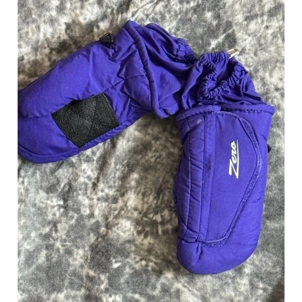 Lot of 3 Child’s Toddler's Zeroxposur & Gap Purple Red Snow Mittens